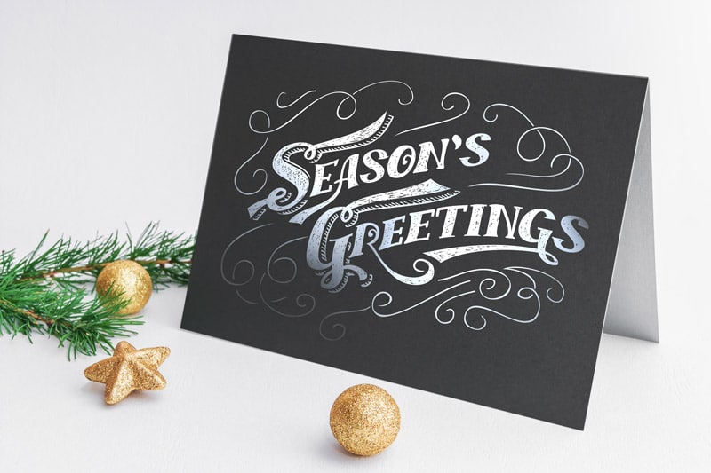 Custom Holiday Card Printing for Businesses Printing for Less