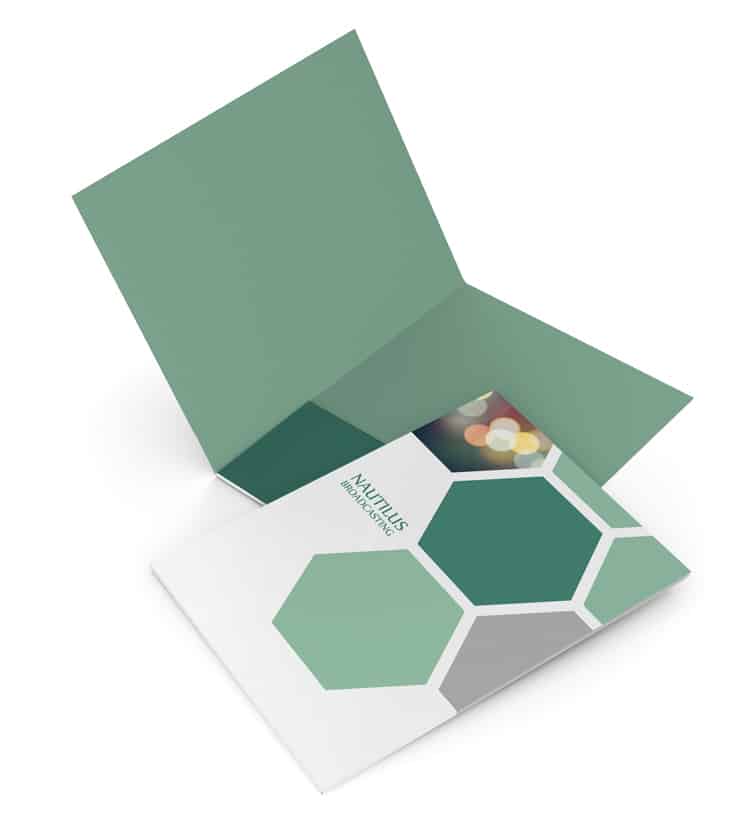 Pocket Folder - 9x12, printed full color