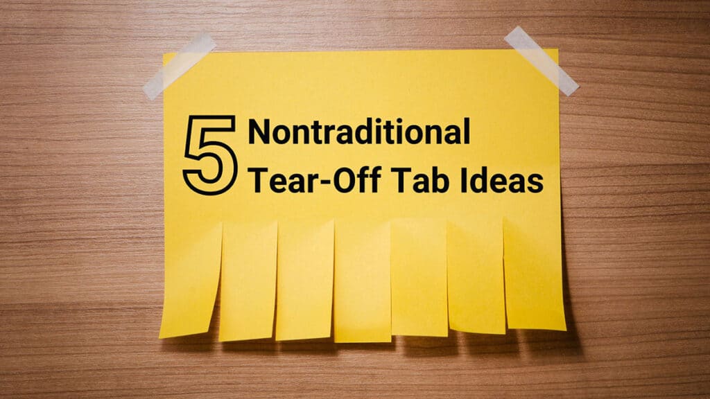 5-nontraditional-tear-off-tab-flyer-ideas