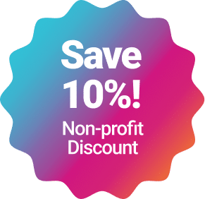 Non-profit Discount - Save 10%
